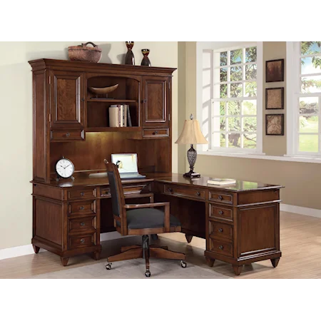 Right Return L Shaped Desk